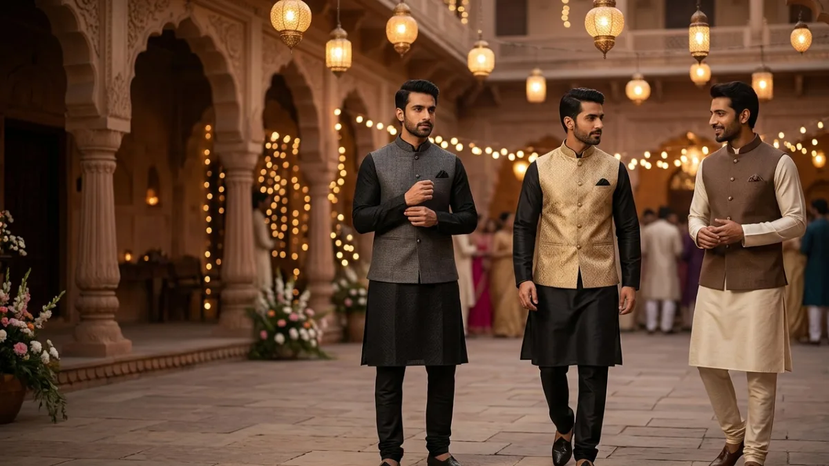Kurta Pajama With Jacket